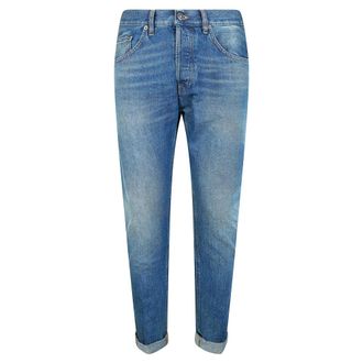 Dondup Slim-fit Jeans, male, Blue, Size: W32 Jeans Icon Regular SW THE
