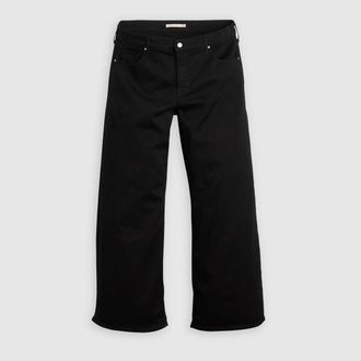 Levi's 318 Shaping Wide Leg Jeans (Plus Size) - Womens - 14L - Black