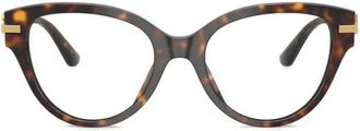 Dolce & Gabbana Brillen - Dames - Brillen - Bruin - 53 MM - Accessoires