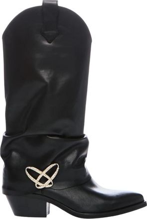 Ovye By Cristina Lucchi Ovye Boots Black - Dames - Cowboylaarzen - Zwart - 37 EU - Schoenen