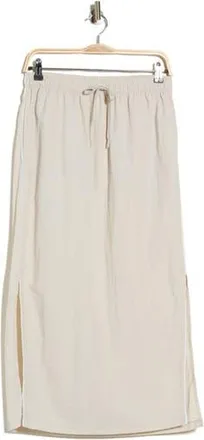 Zella Breakaway Crinkled Maxi Skirt in Grey Moonbeam at Nordstrom Rack, Size X-Small