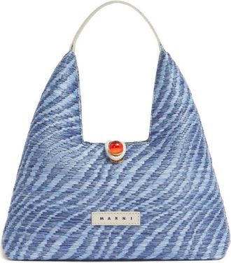 Marni Trapez-Einkaufstasche mit Logo