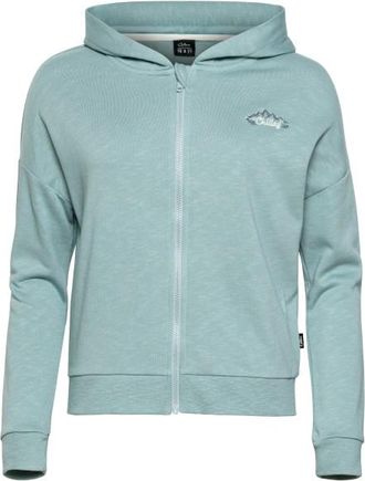 Chillaz Attersee Mountain Flower Hoodie f&uuml;r Damen | t&uuml;rkis