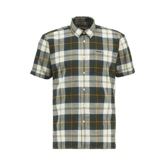 Barbour Short Sleeve Shirts, male, Multicolor, Size: XL Gordon Short-Sleeved Tailored Shirt