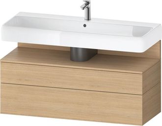 Duravit Qatego Mueble Bajo Lavabo, 1 Extra&iacute;ble Y 1 Caj&oacute;n, - Duravit