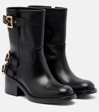 Chlo&eacute; Chlo&eacute; Dakota leather biker boots