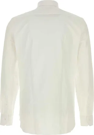 Ermenegildo Zegna White Poplin Shirt - White