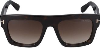 Tom Ford Occhiali da sole Tom Ford FT0711 52 F Avana Scura/Marrone Grad/20/145