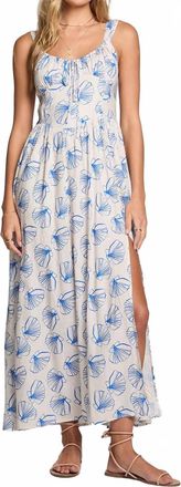 Saltwater Luxe Hayley Midi Dress In Ocean