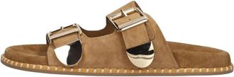Toral Shoes Hidra Slide - Dames - Sandalen - Bruin - 38 EU - Leer - Schoenen