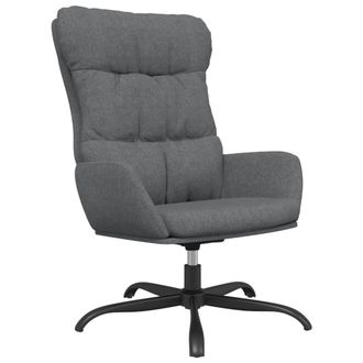 vidaXL Poltrona Relax Grigio Chiaro In Tessuto Vidaxl