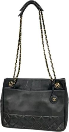 Chanel Borsa Tote Vintage Pre-owned - - Pre-owned - Donna - Nero - ONE SIZE