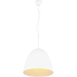 Trio Leuchten Trio Lighting - tilda sospensione metallo cupola bianca D.40CM 1 luce attacco E27