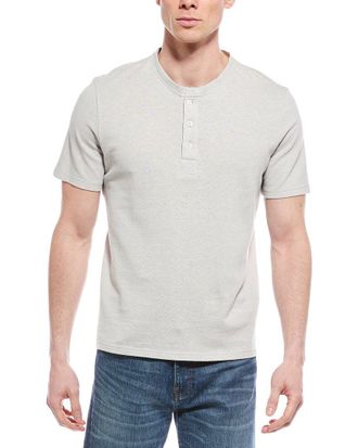 Billy Reid Pique Henley Shirt