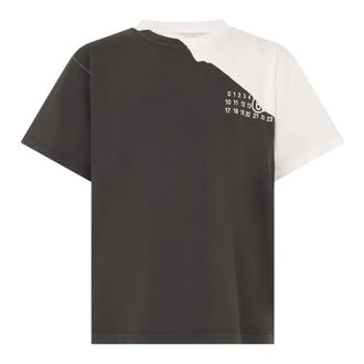 Maison Margiela Camiseta bicolor - Tops - Hombre - Multicolor - XL