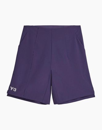 Yohji Yamamoto Mens Tennis Pro Ergo Shorts - Purple - Size: 35/34/32