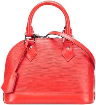 Louis Vuitton Pre-owned Handbags, female, Red, Size: ONE SIZE Pre-owned Leather louis-vuitton-bags