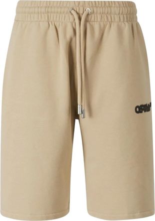 Off-white Shorts sportivi con stampa - Toni neutri