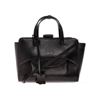 Hidesins Tassen, Dames, Bruin, ONE Size, Leer, Flap Medium Bag