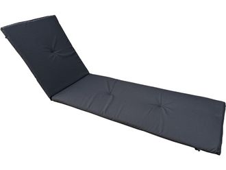 Habitat et Jardin Habitat Et Jardin - Coj&iacute;n Para Tomar El Sol De Madera Ex&oacute;tica - Negro