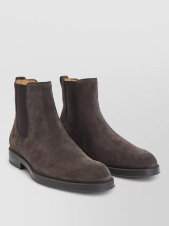 Tod's suede chelsea ankle boots
