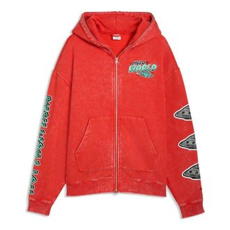 Puma Melo World Zip-Up Hoodie For All Time Red 634603-01
