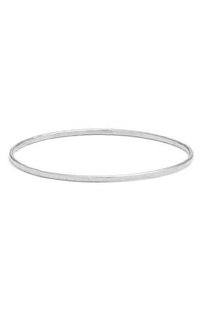 Nashelle Signature Slim Bangle in Sterling Silver at Nordstrom
