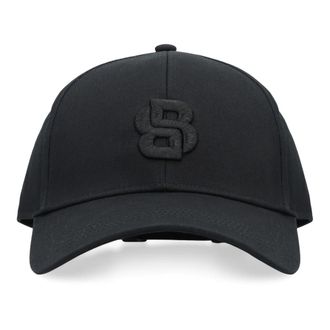 HUGO BOSS Zed-B-Icon - Heren - Petten - Zwart - ONE Size - Katoen - Accessoires
