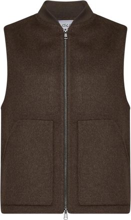 D4.0 D 4.0 Bodywarmers - Heren - Jassen - Bruin - Maat: L Zijde