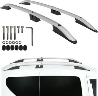 OEM Barras De Techo Dacia Dokker Desde 2013-2020 Renault Express Desde 2021 Plata