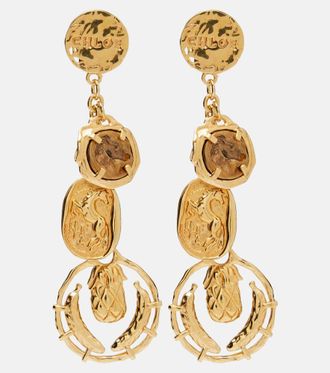 Chloé Chloé Embellished drop earrings