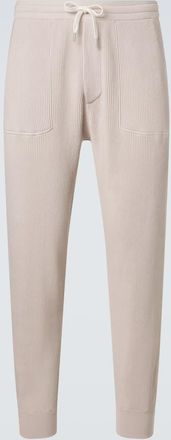 Brunello Cucinelli Pantaloni sportivi in velluto a coste