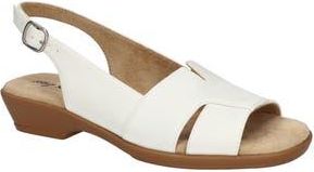 Easy Street Corbett Slingback Sandal in White at Nordstrom Rack, Size 6.5