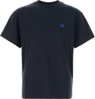Jil Sander Dark Blue Logo T-Shirts