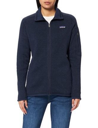 Patagonia Womens Ws Better Sweater Jkt sweater, Blue (New Navy), L Regular
