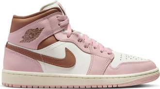 Nike Jordan Oxford Brown Mid Sneakers - Dames - Fitnessschoenen - Roze - 42 1/2 EU - Leer - Fitness
