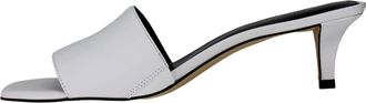 Michael Kors Merriam Kitten Sandals Optic White 40S5MMMS1L Womens