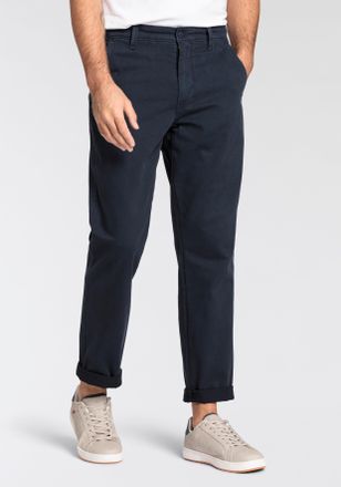Levi's Chinohose LEVIS CHINO AUTHENTIC STRT, Herren, Gr. 30, L&auml;nge 34, blau (navy blazer soft gd), Web, Obermaterial: 100% Baumwolle, unifarben, regular fit 