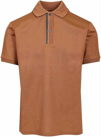 Paul Smith Polo Shirt With Striped Trim
