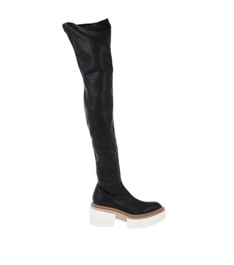 Stella McCartney Black Leather Emilie Boots