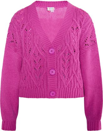 Izia Gebreid vest Dames Bessenroze