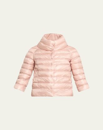 Herno Iconico Piumino Sofia Water-Resistant Nylon Ultralight Puffer Jacket
