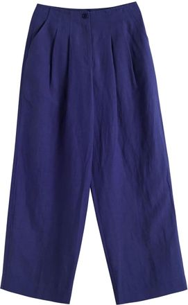 Chinti and Parker pleat-front trousers - Blue