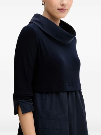 Joseph Ribkoff Abito corto girocollo - Blu