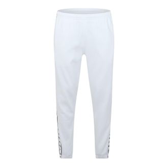 Lacoste Slanke joggingbroek voor heren met streep aan de zijkant (Wit)