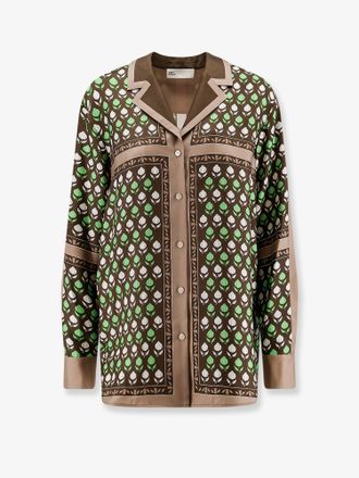 Tory Burch Camicia in seta multicolore - TORY BURCH - gender_Woman