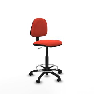 Piqueras y Crespo Silla De Oficina Piqueras Y Crespo B0001rn Naranja Oscuro Alta