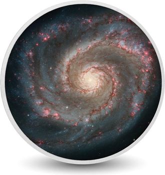 OEM Espiral C&oacute;smica: La Galaxia Del Remolino Moneda De Plata De 1 Oz