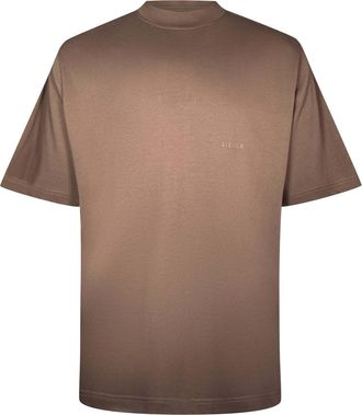 Siksilk T-Shirt SIKSILK Siksilk T-Shirt Graphic T-Shirt, Herren, Gr. L, braun, Obermaterial: 100% Baumwolle CO., Shirts T-Shirt