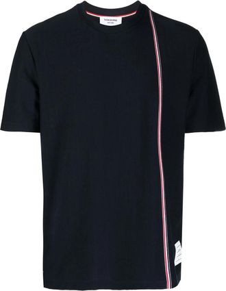 Thom Browne RWB Stripe Cotton T-shirt